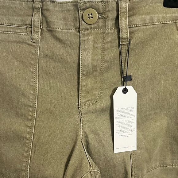 Anthropologie sanctuary nwt cargo pants khaki 26 2 - Picture 9 of 15